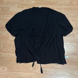 Black Women's swim cover